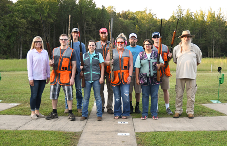 National Park College shooting team